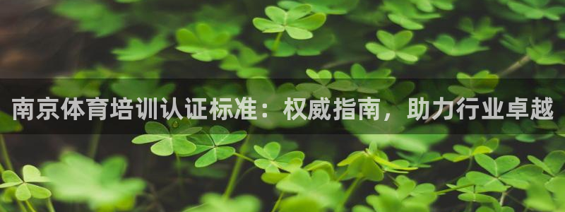焦点娱乐app下载苹果版：南京体育培训认证标准：权威指南，助