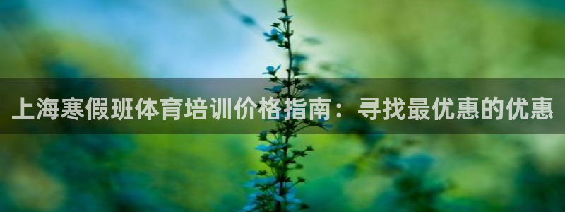 焦点娱乐官网下载安装最新版手机：上海寒假班体育培训价