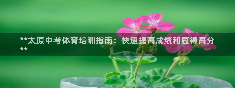 焦点娱乐加速器：**太原中考体育培训指南：快速提高成