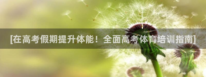 焦点娱乐平台是正规的吗：[在高考假期提升体能！全面高